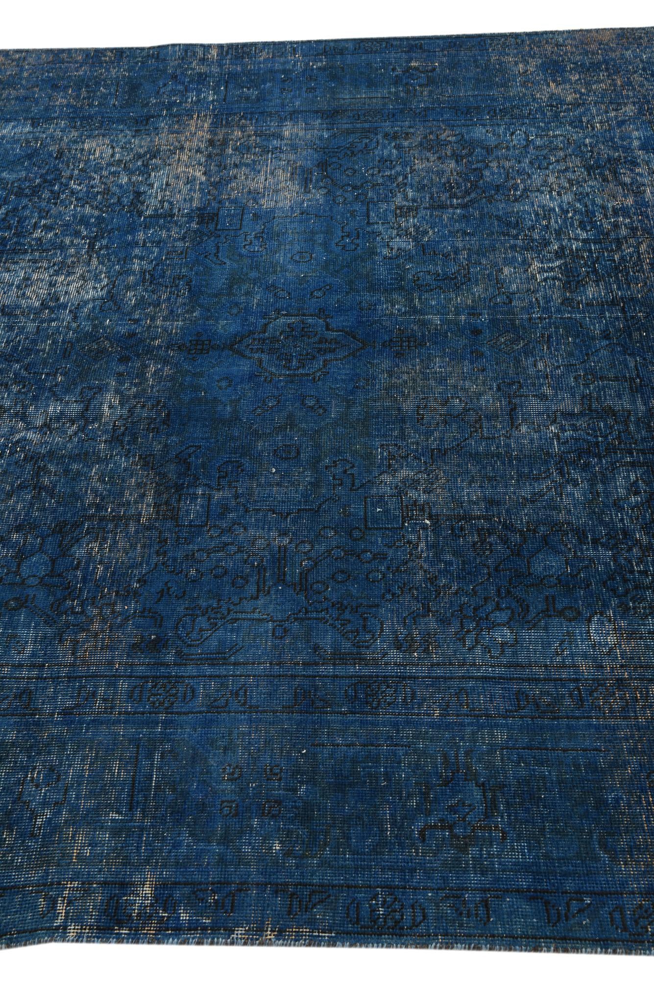 6' 3 x 9' 5 Hand Knotted Ultra Vintage Persian Wool Rug