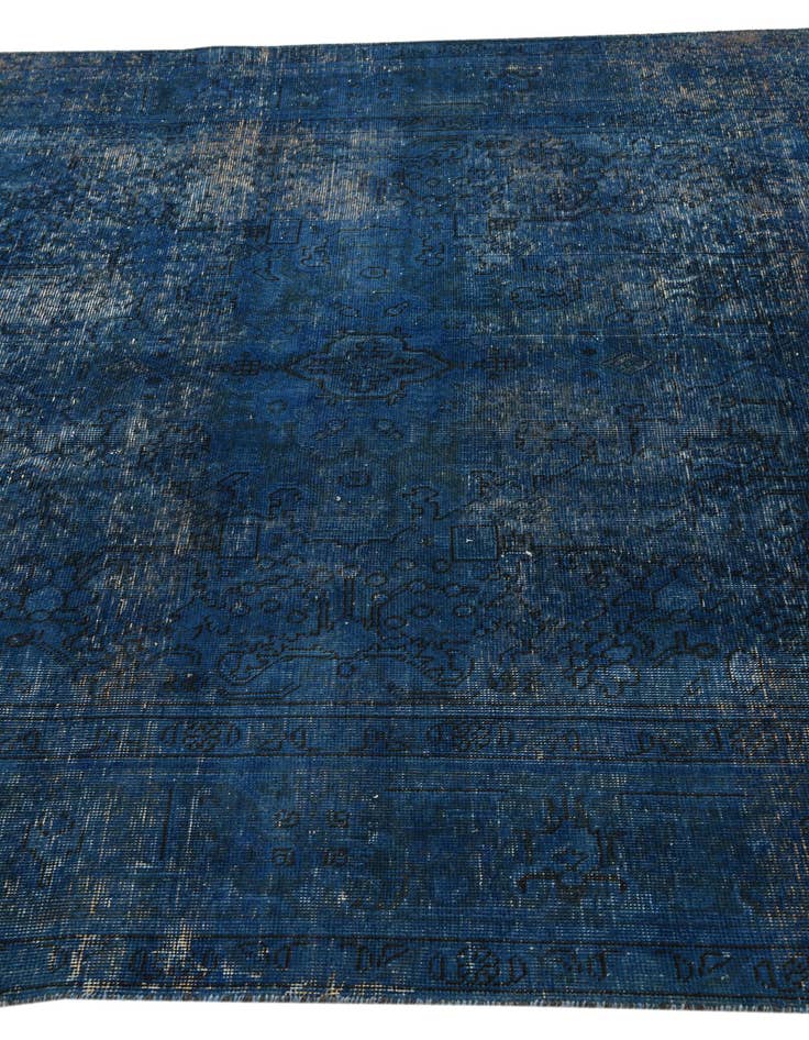Detail image of 6' 3 x 9' 5  Hand Knotted Ultra Vintage Persian Wool Rug