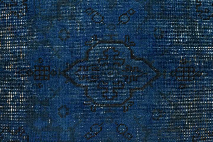 6' 3 x 9' 5 Hand Knotted Ultra Vintage Persian Wool Rug