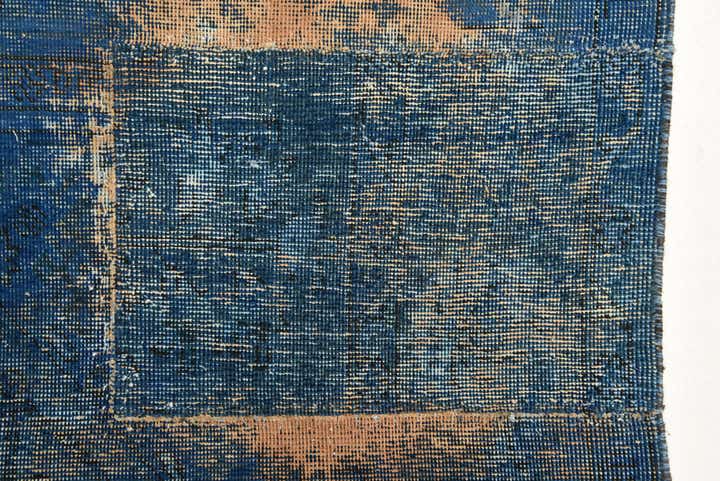 6' 3 x 9' 5 Hand Knotted Ultra Vintage Persian Wool Rug