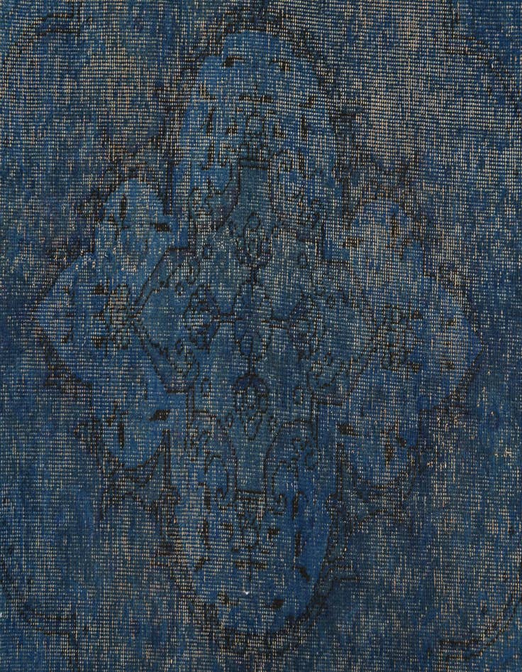 Detail image of 9' 7 x 12' 5  Hand Knotted Ultra Vintage Persian Wool Rug