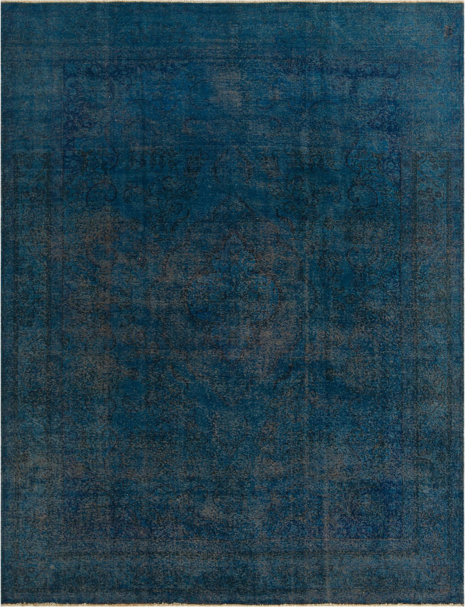 9' 7 x 12' 5 Hand Knotted Ultra Vintage Persian Wool Rug