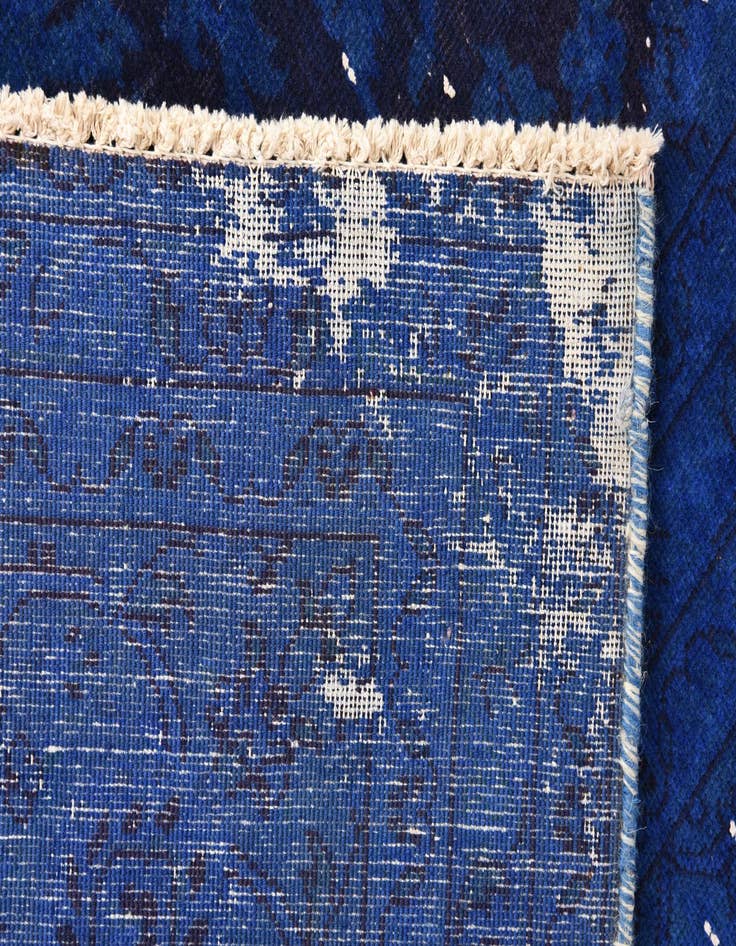 Detail image of 6' 10 x 9' 5  Hand Knotted Ultra Vintage Persian Wool Rug