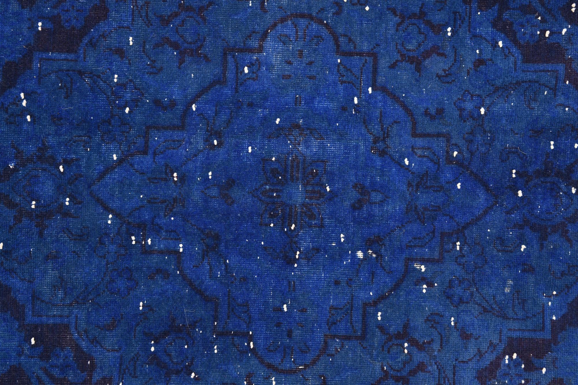 6' 10 x 9' 5 Hand Knotted Ultra Vintage Persian Wool Rug