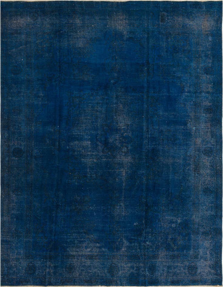 Detail image of 9' 4 x 12' 2 Hand Knotted Ultra Vintage Persian Wool Rug