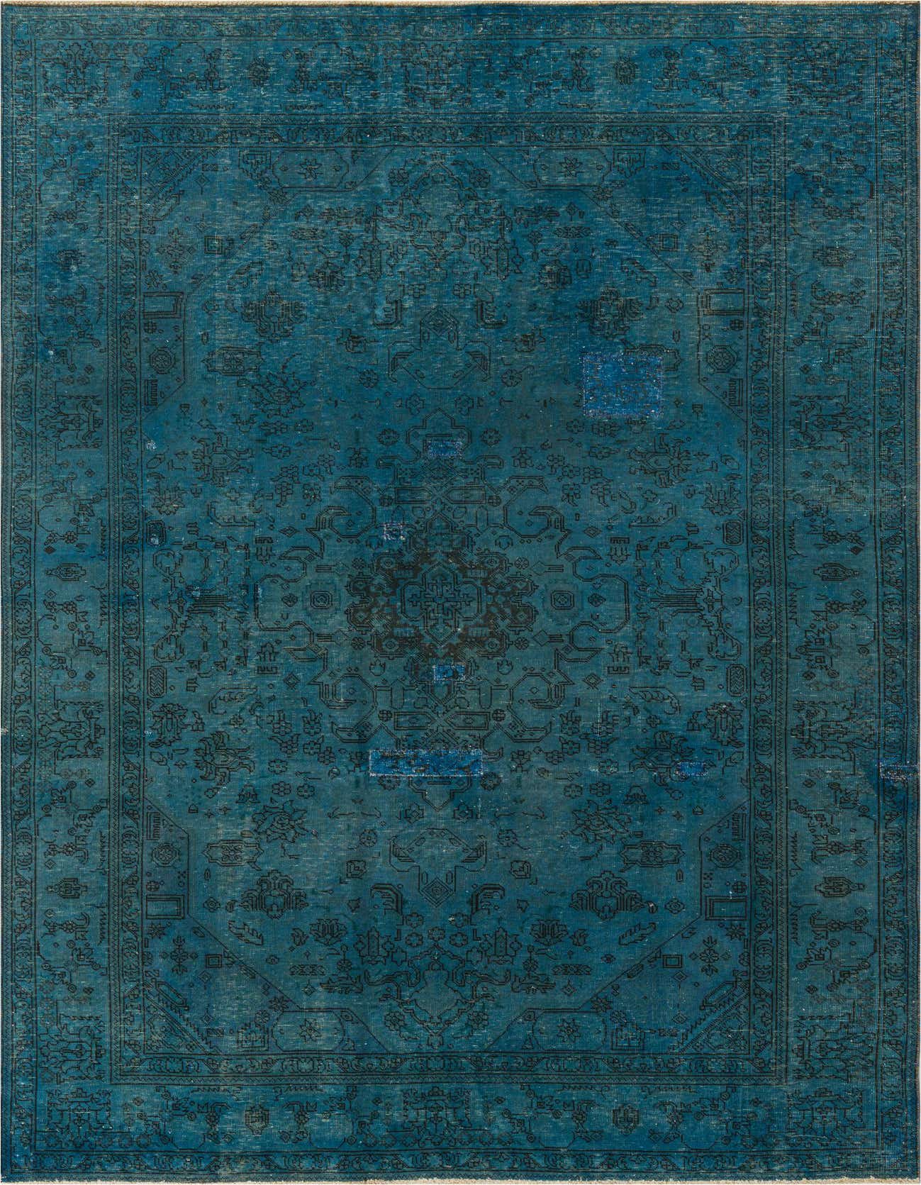 Primary image 6' 4 x 9'  Hand Knotted Ultra Vintage Persian Wool Rug