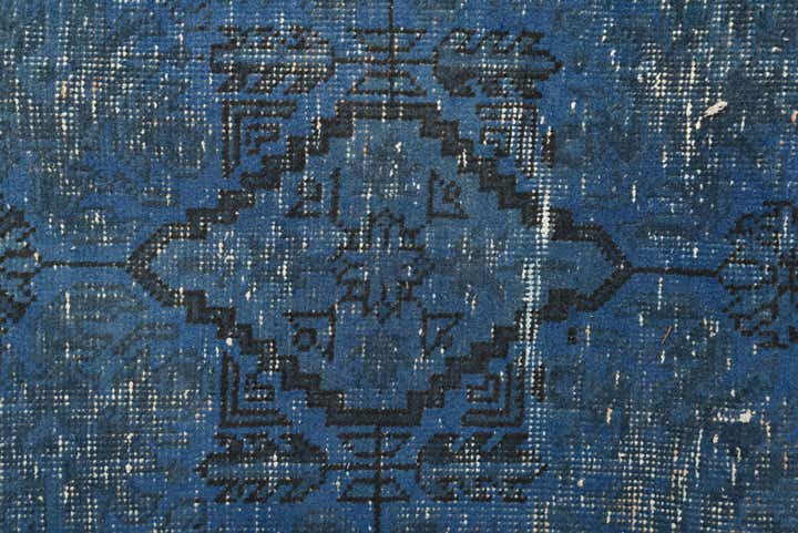 9' 7 x 12' 5 Hand Knotted Ultra Vintage Persian Wool Rug