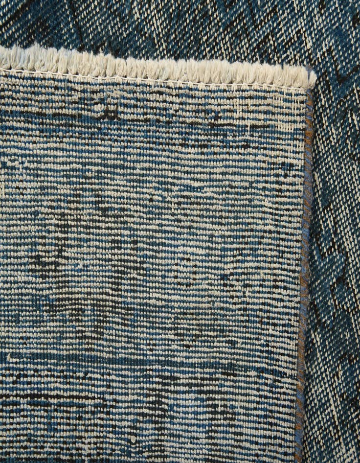 Detail image of 6' 6 x 9' 3  Hand Knotted Ultra Vintage Persian Wool Rug