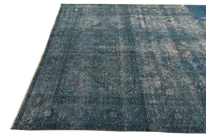 6' 6 x 9' 3 Hand Knotted Ultra Vintage Persian Wool Rug