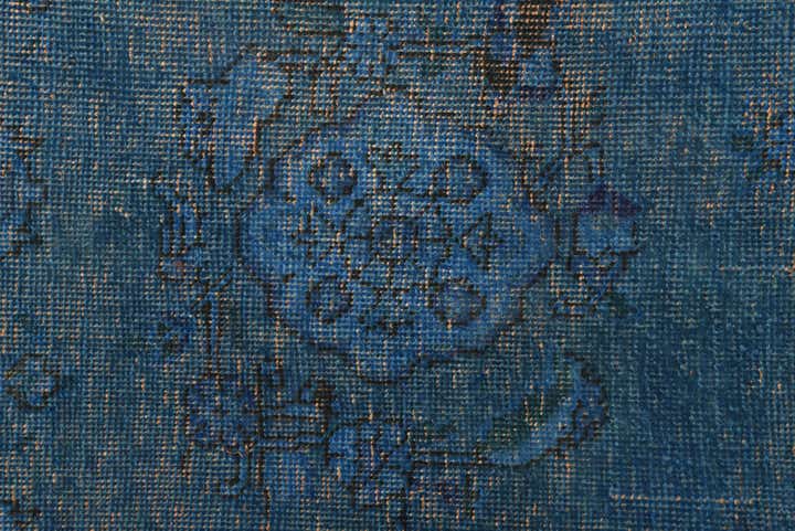 205cm x 275cm Hand Knotted Ultra Vintage Persian Wool Rug