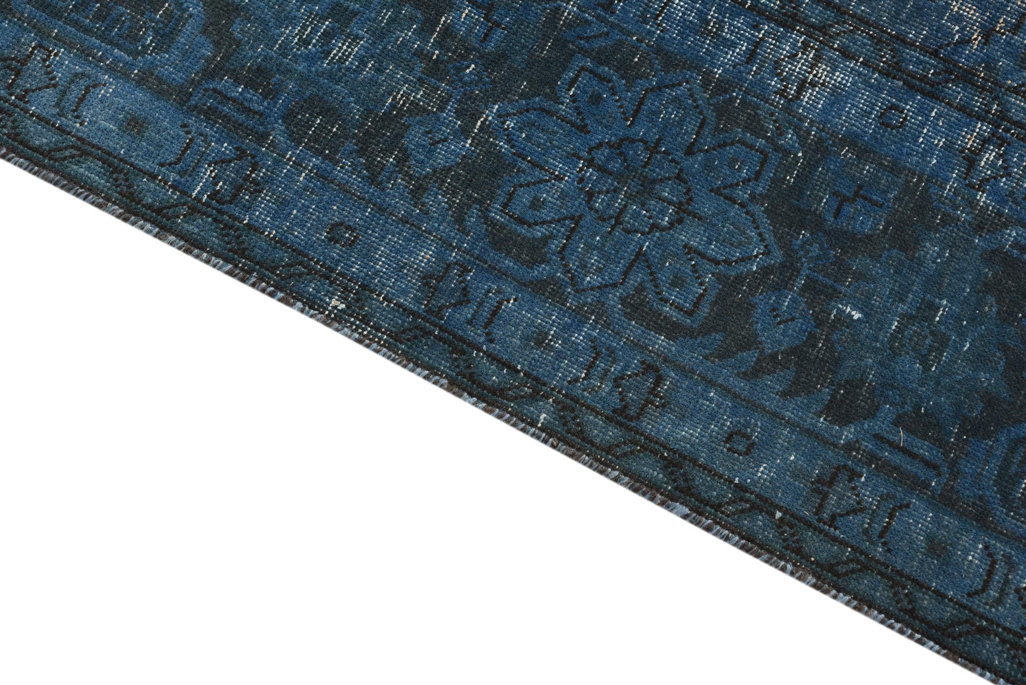 9' 10 x 12' 7 Hand Knotted Ultra Vintage Persian Wool Rug