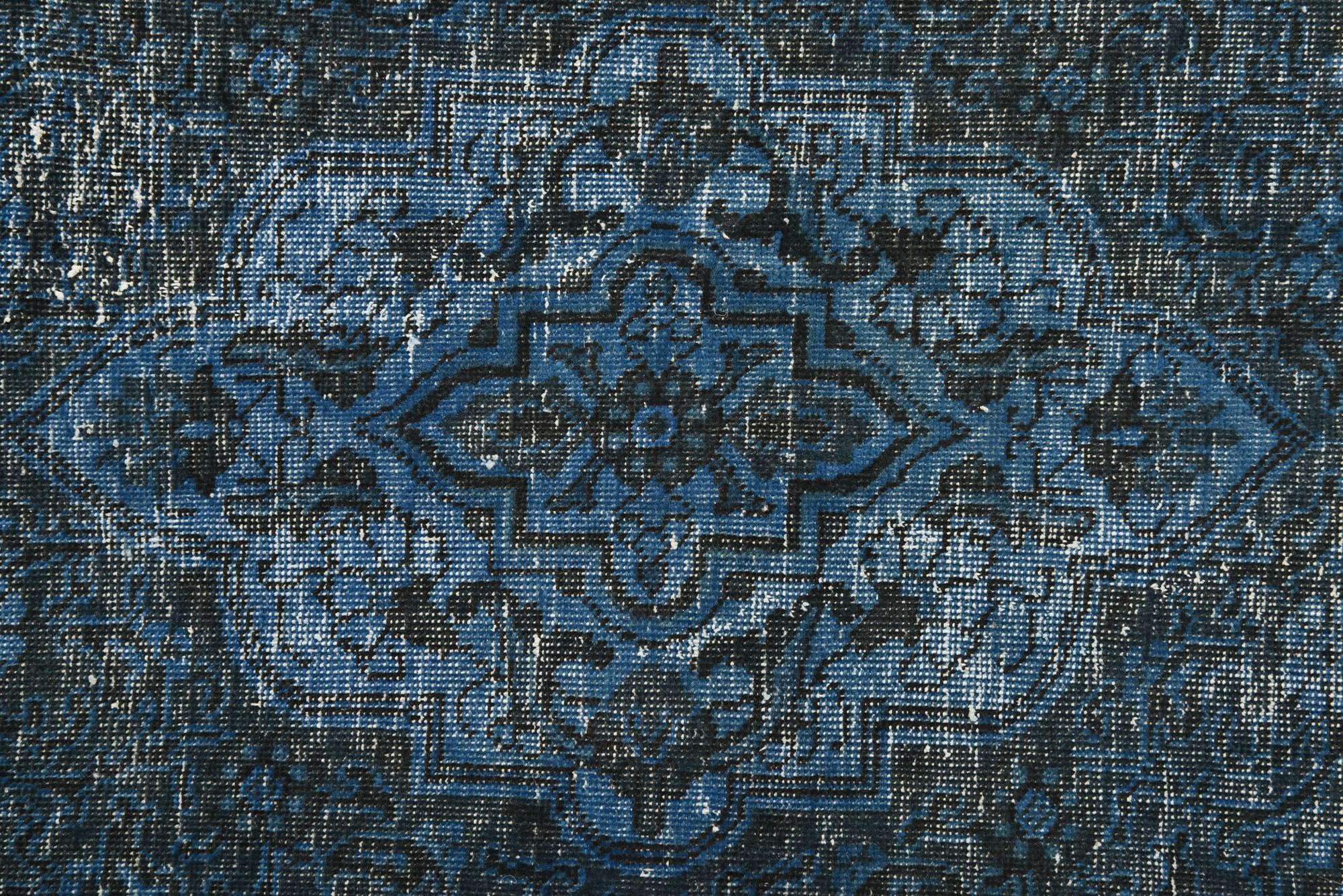 8' 9 x 12' 2 Hand Knotted Ultra Vintage Persian Wool Rug