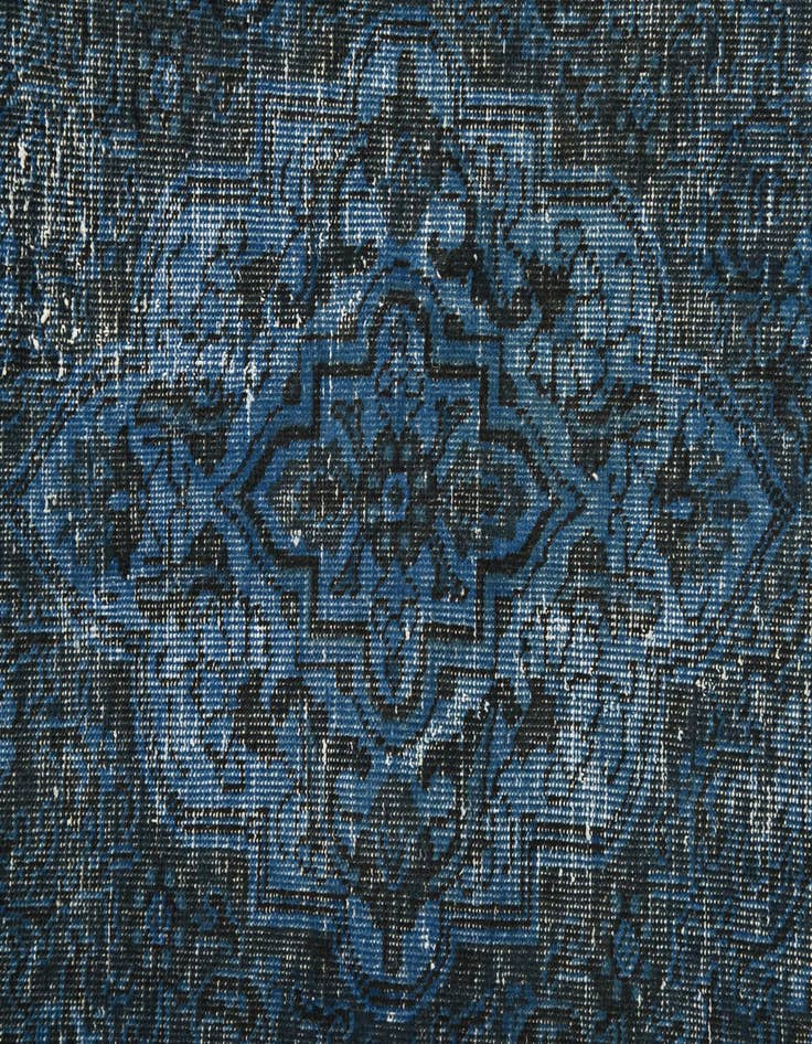 Detail image of 8' 9 x 12' 2  Hand Knotted Ultra Vintage Persian Wool Rug