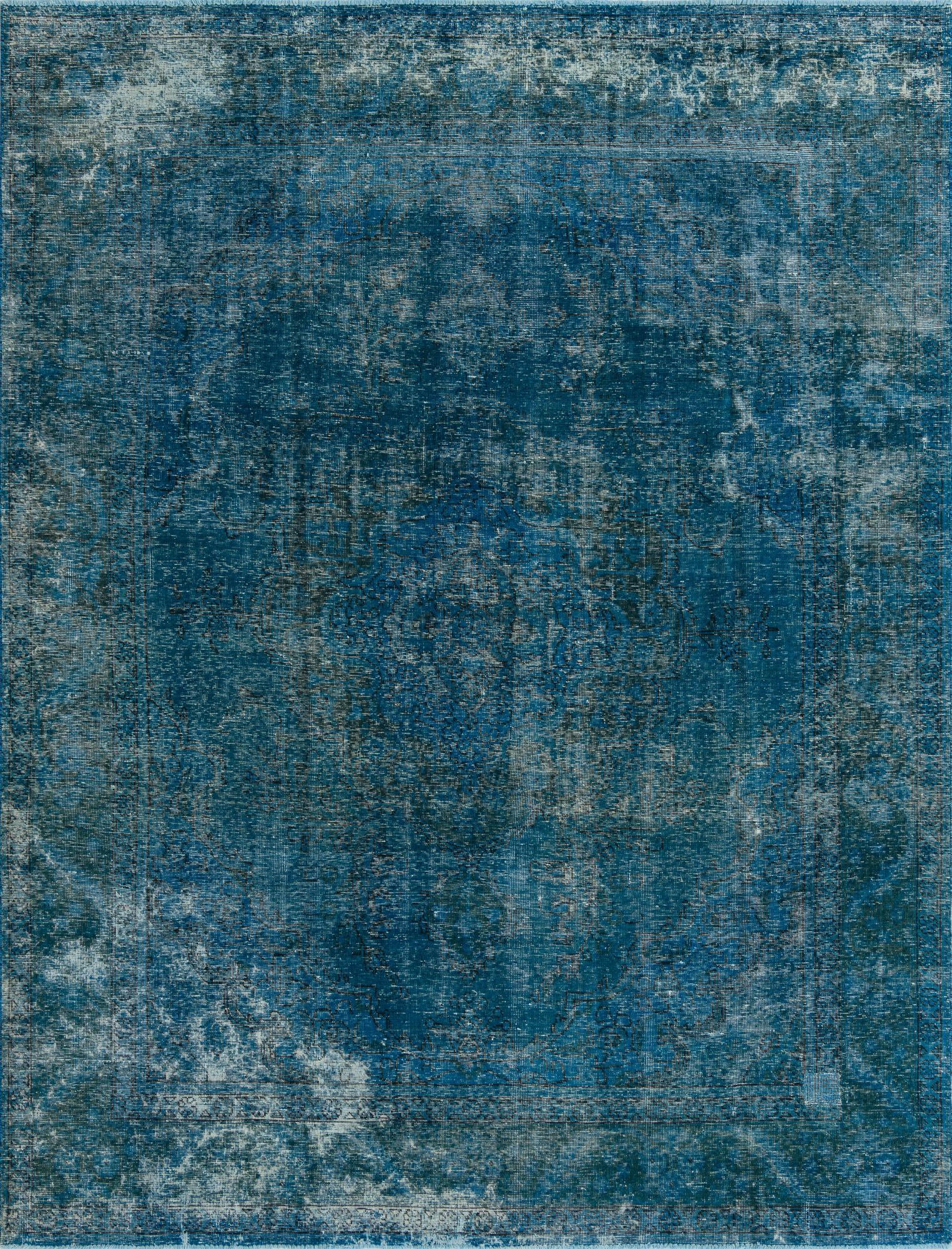 8' 1 x 10' 10 Hand Knotted Ultra Vintage Persian Wool Rug