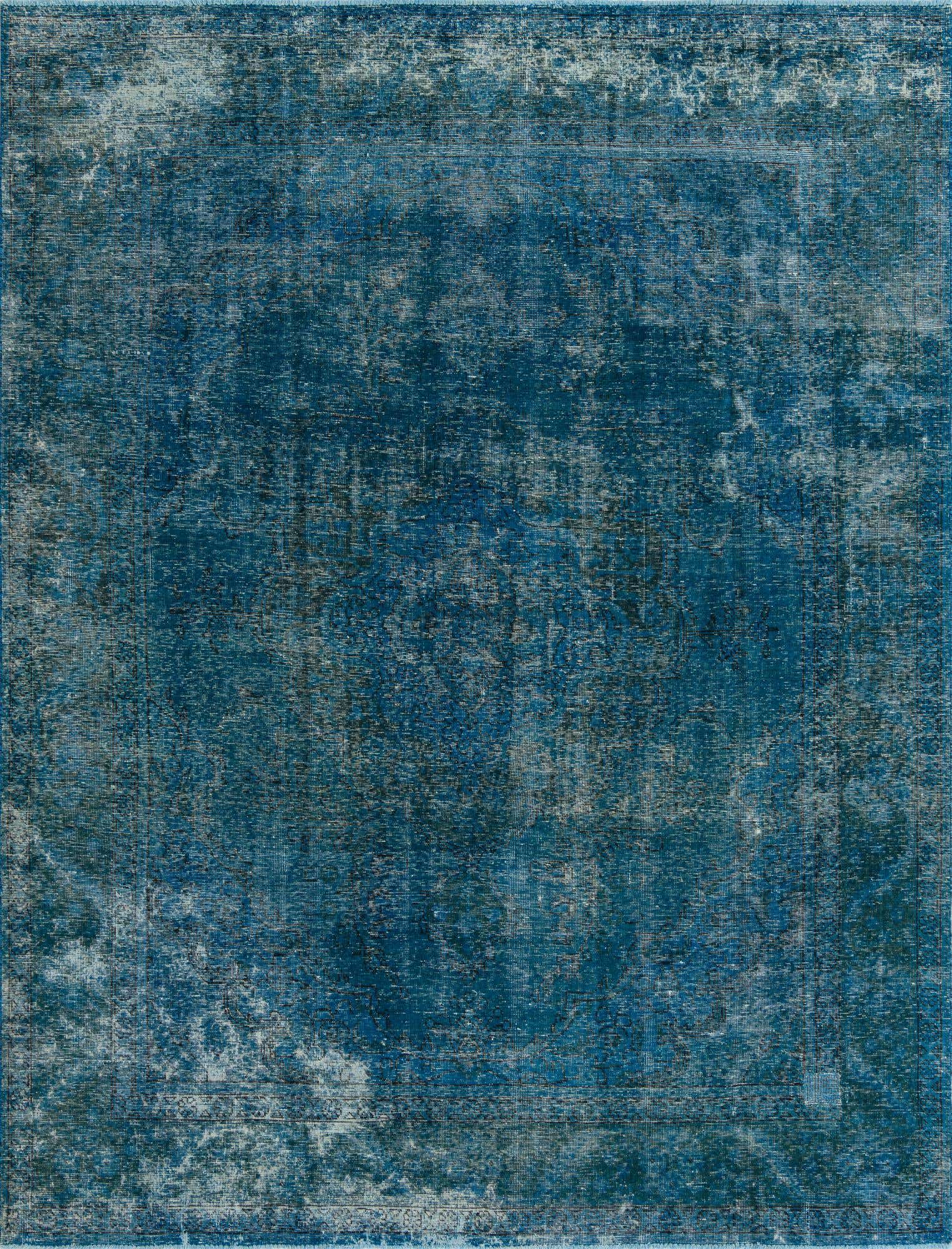 8' 1 x 10' 10 Hand Knotted Ultra Vintage Persian Wool Rug