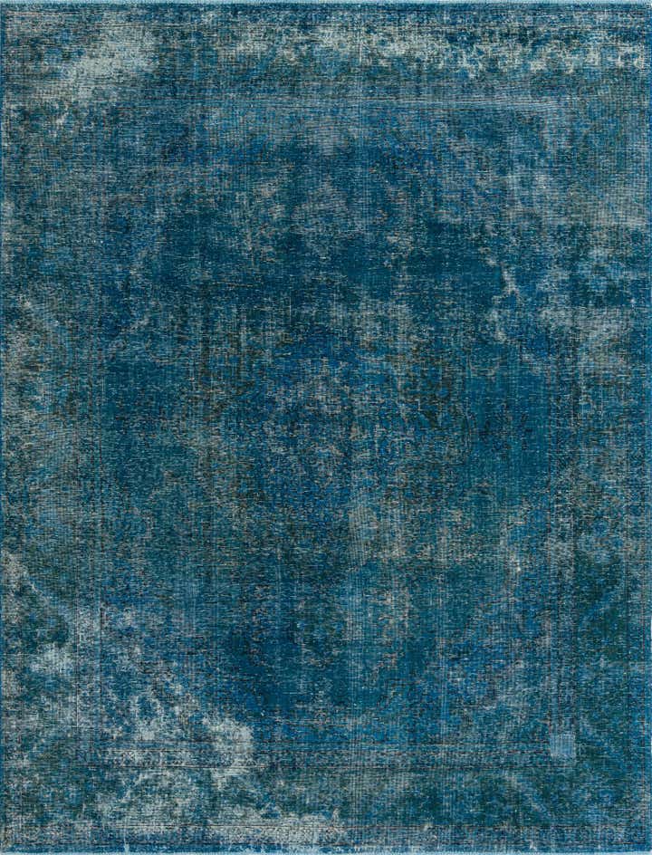 8' 1 x 10' 10 Hand Knotted Ultra Vintage Persian Wool Rug