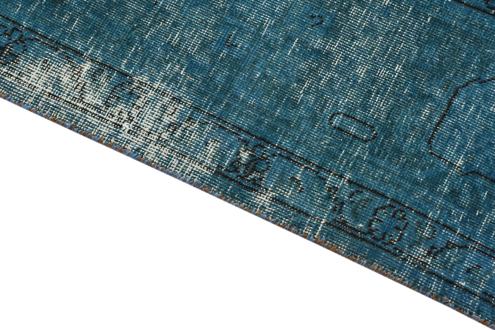 9' 6 x 12' 5 Hand Knotted Ultra Vintage Persian Wool Rug