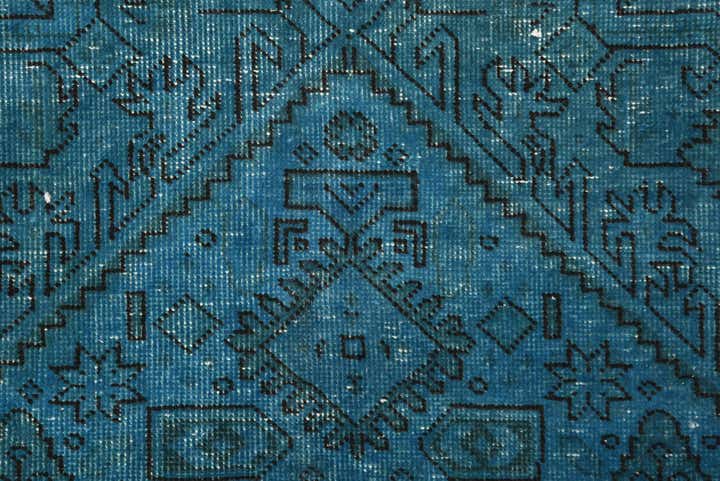 9' 6 x 12' 5 Hand Knotted Ultra Vintage Persian Wool Rug