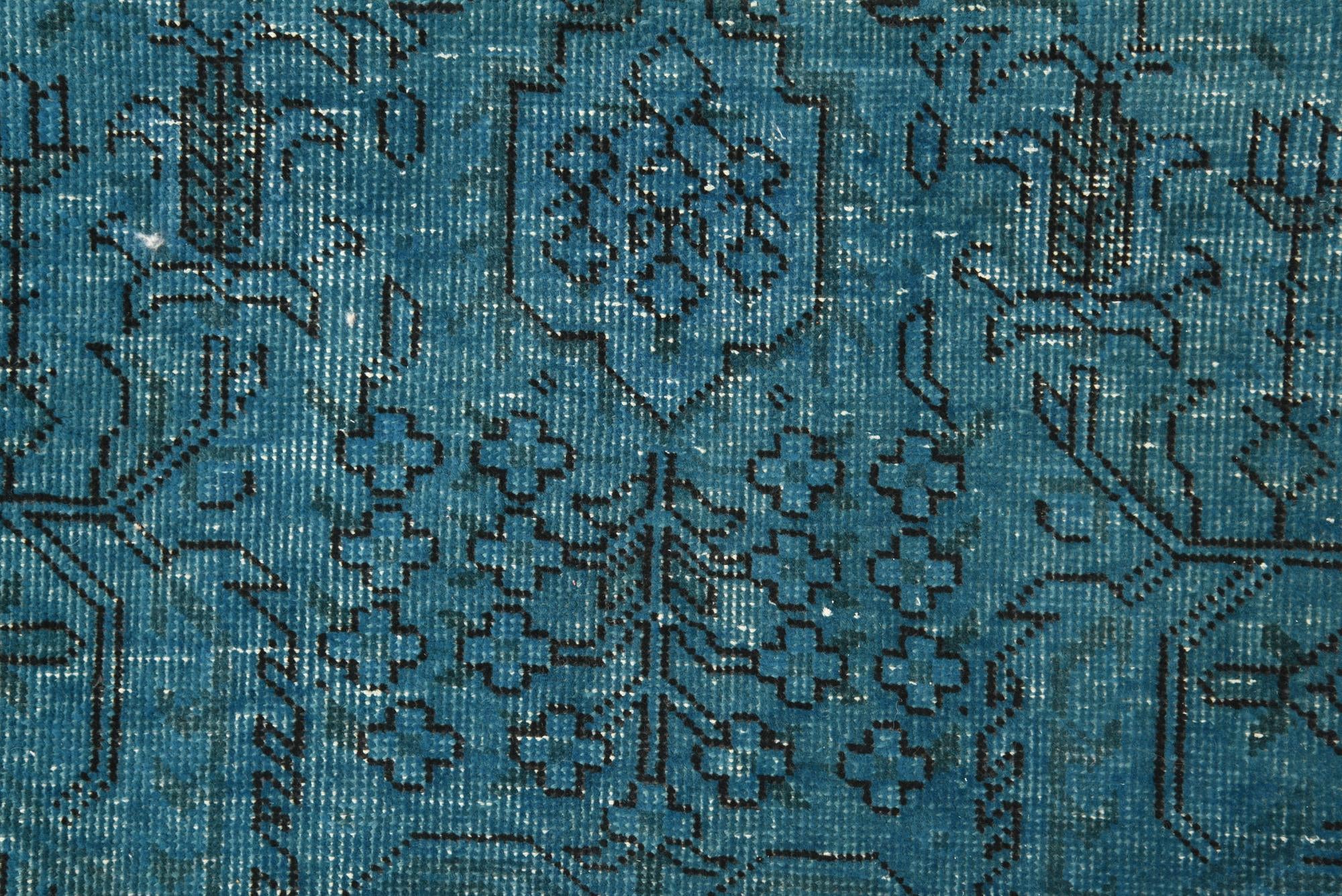 9' 6 x 12' 5 Hand Knotted Ultra Vintage Persian Wool Rug
