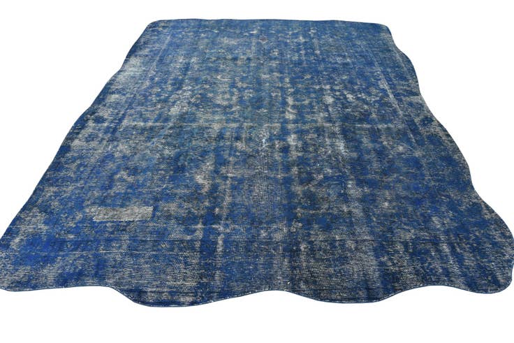 Detail image of 9' 6 x 12' 8 Hand Knotted Ultra Vintage Persian Wool Rug