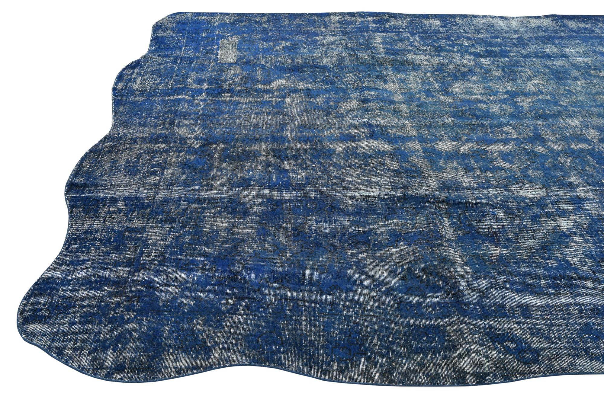 9' 6 x 12' 8 Hand Knotted Ultra Vintage Persian Wool Rug