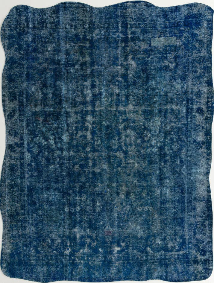 Detail image of 9' 6 x 12' 8 Hand Knotted Ultra Vintage Persian Wool Rug