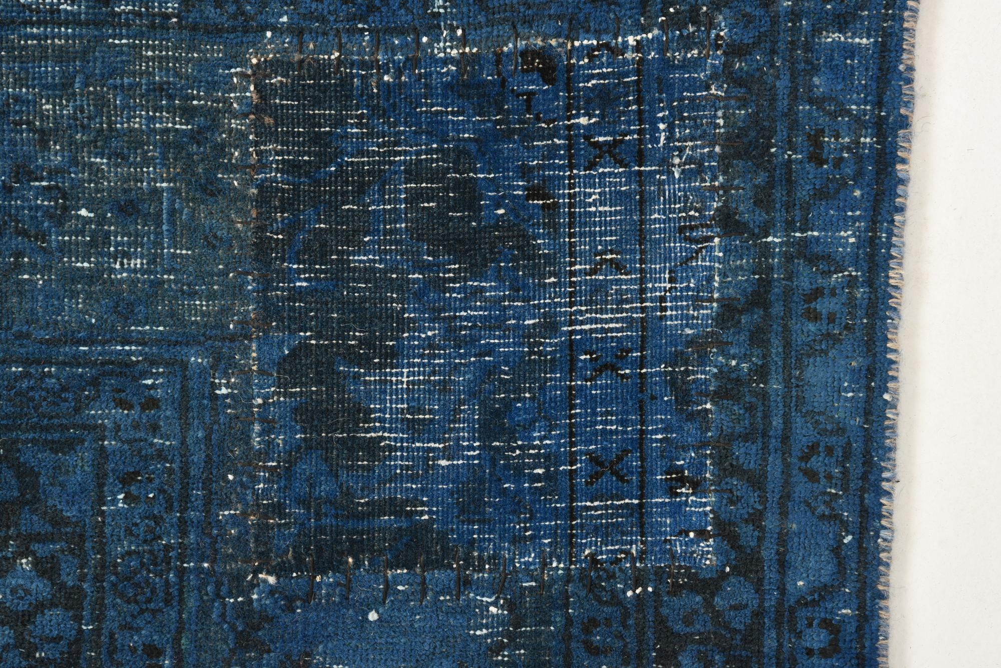 9' 3 x 12' 1 Hand Knotted Ultra Vintage Persian Wool Rug