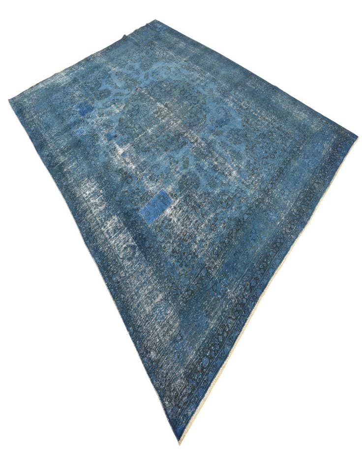 Detail image of 9' 3 x 12' 1  Hand Knotted Ultra Vintage Persian Wool Rug