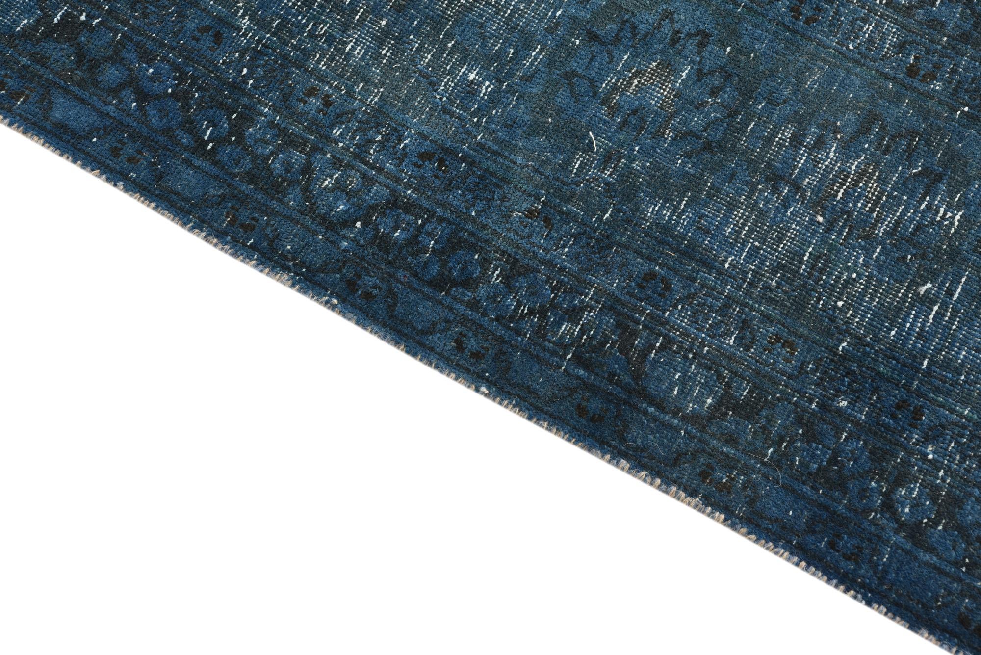 9' 3 x 12' 1 Hand Knotted Ultra Vintage Persian Wool Rug