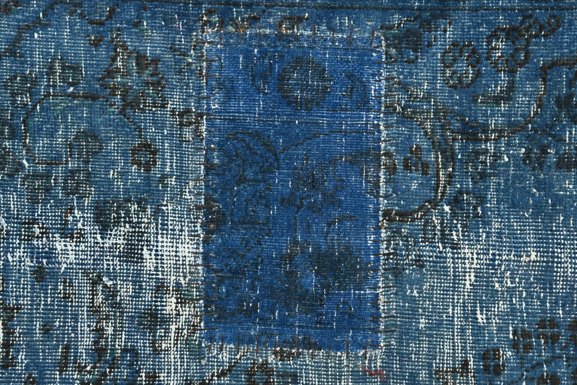 9' 3 x 12' 1 Hand Knotted Ultra Vintage Persian Wool Rug
