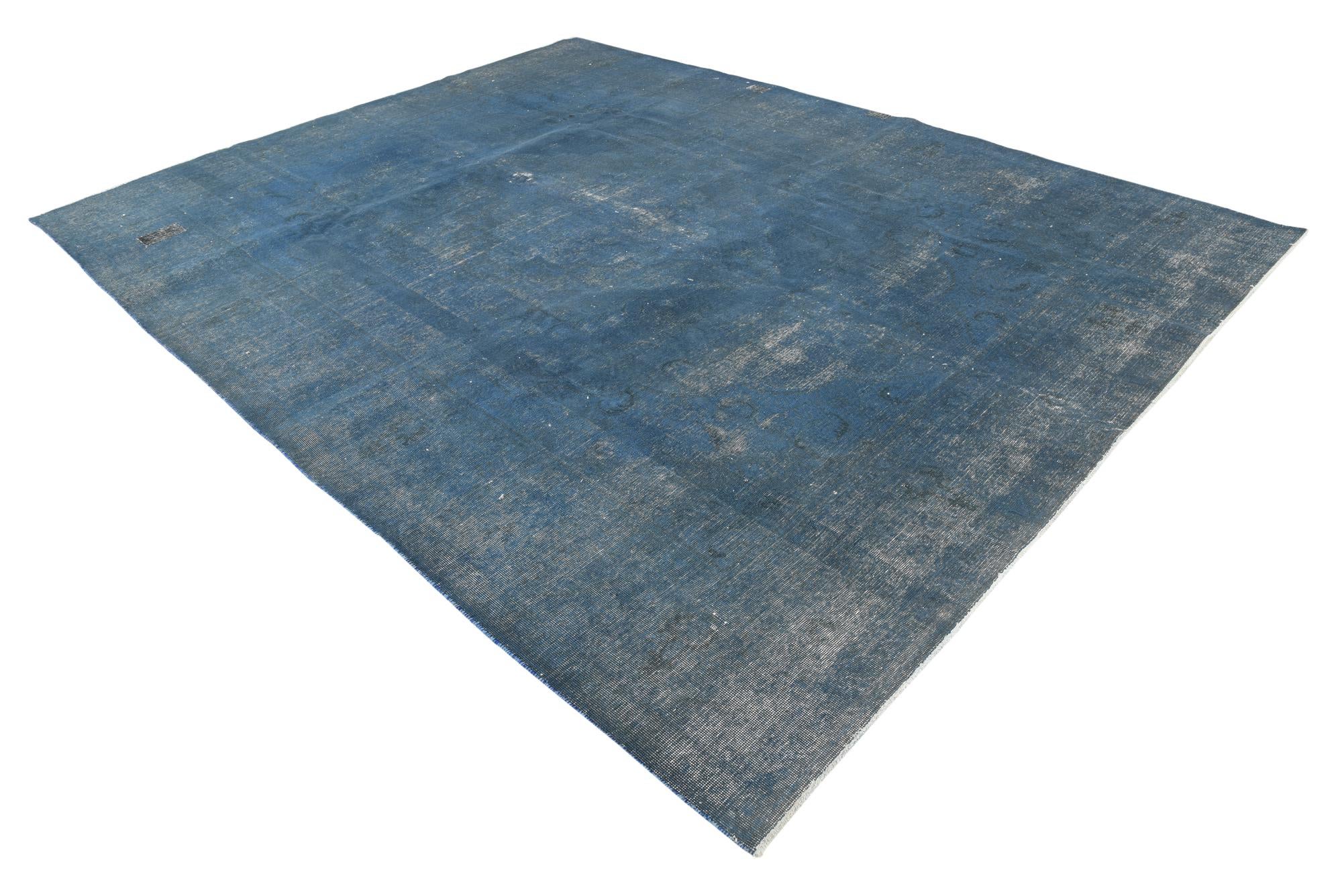 9' 6 x 12' 6 Hand Knotted Ultra Vintage Persian Wool Rug