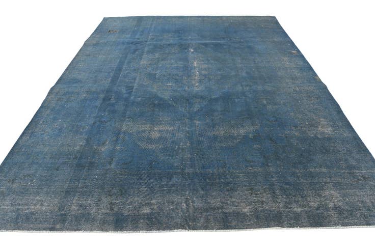 Detail image of 9' 6 x 12' 6 Hand Knotted Ultra Vintage Persian Wool Rug