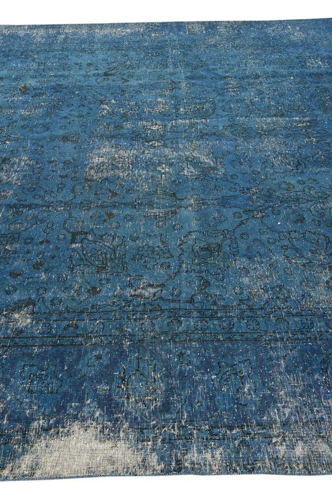 9' 10 x 12' 3 Hand Knotted Ultra Vintage Persian Wool Rug