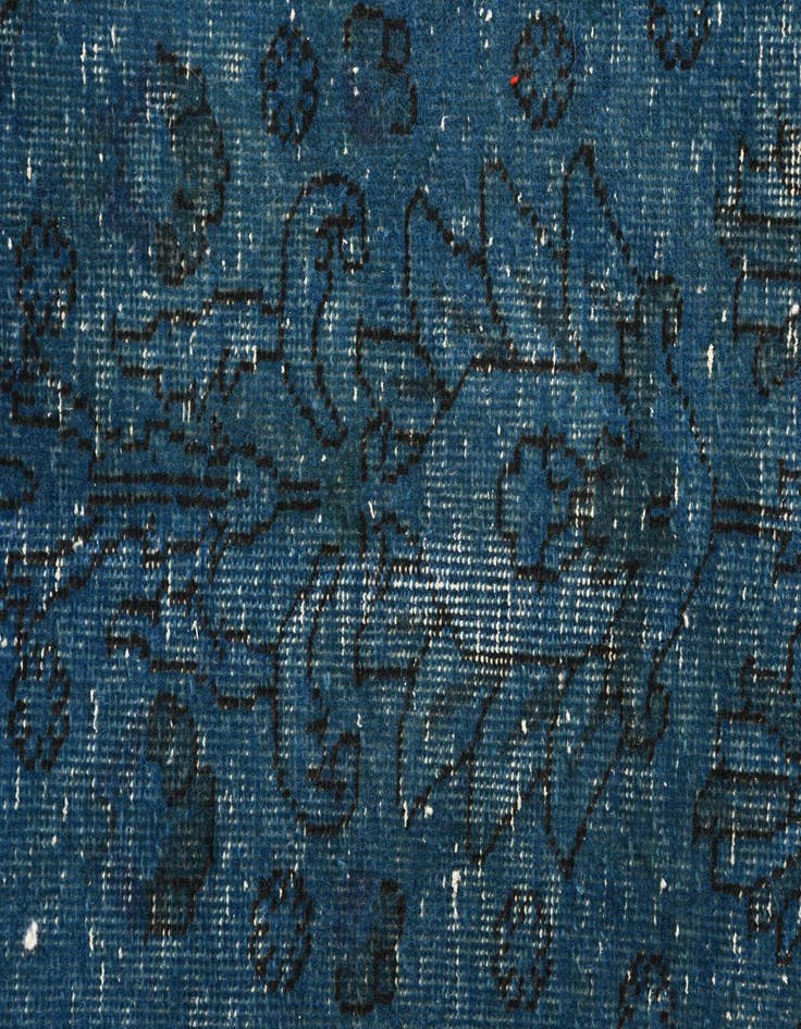 Detail image of 9' 10 x 12' 3  Hand Knotted Ultra Vintage Persian Wool Rug