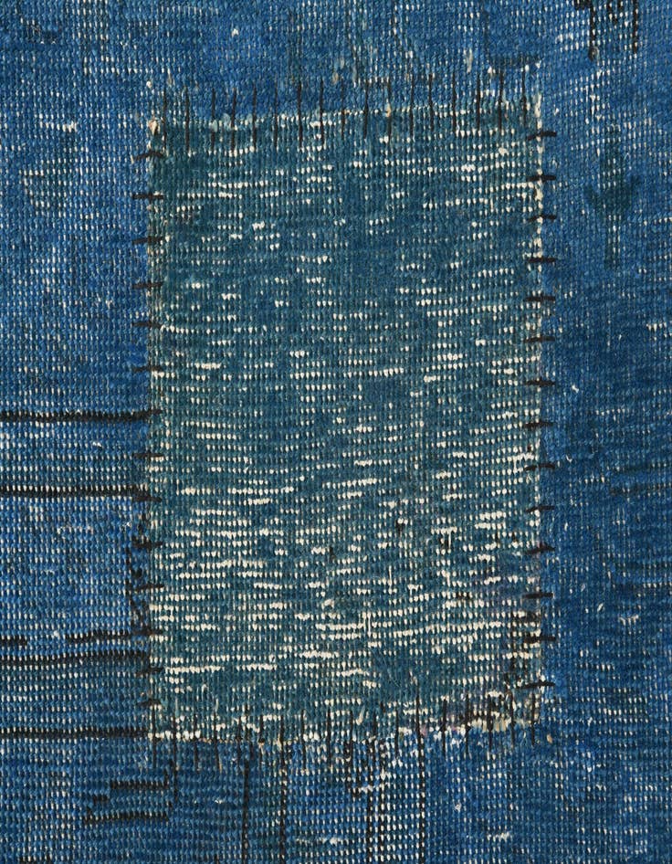 Detail image of 9' 9 x 12' 8  Hand Knotted Ultra Vintage Persian Wool Rug