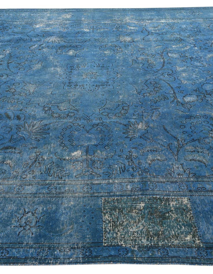Detail image of 9' 9 x 12' 8  Hand Knotted Ultra Vintage Persian Wool Rug