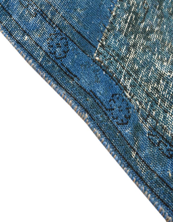 Detail image of 9' 9 x 12' 8  Hand Knotted Ultra Vintage Persian Wool Rug