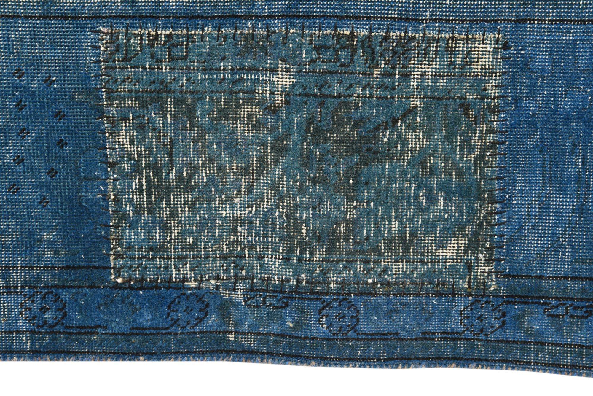 9' 9 x 12' 8 Hand Knotted Ultra Vintage Persian Wool Rug