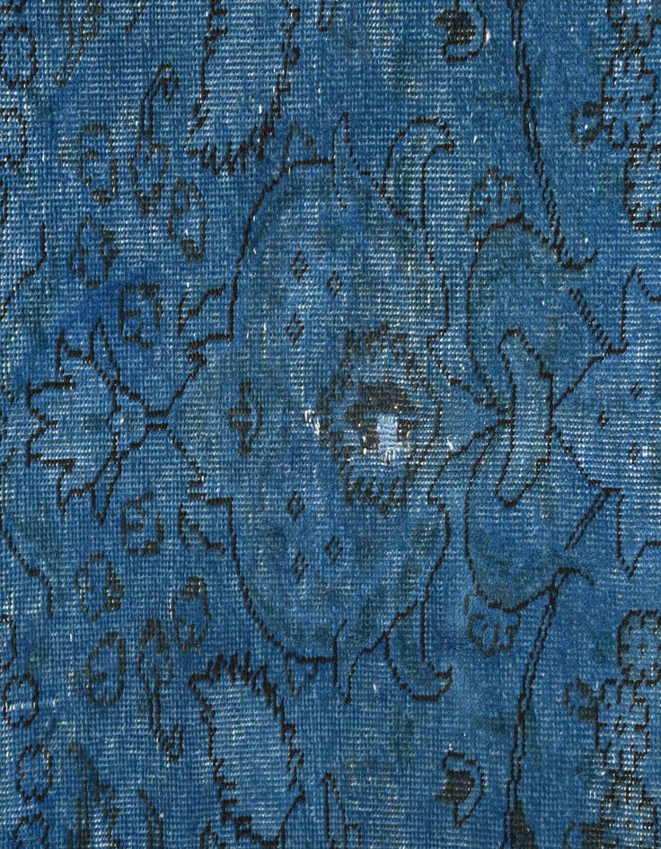 Detail image of 9' 9 x 12' 8  Hand Knotted Ultra Vintage Persian Wool Rug