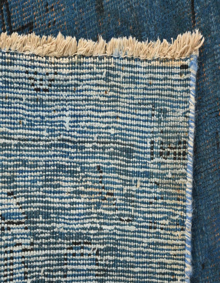 Detail image of 8' 3 x 11'  Hand Knotted Ultra Vintage Persian Wool Rug