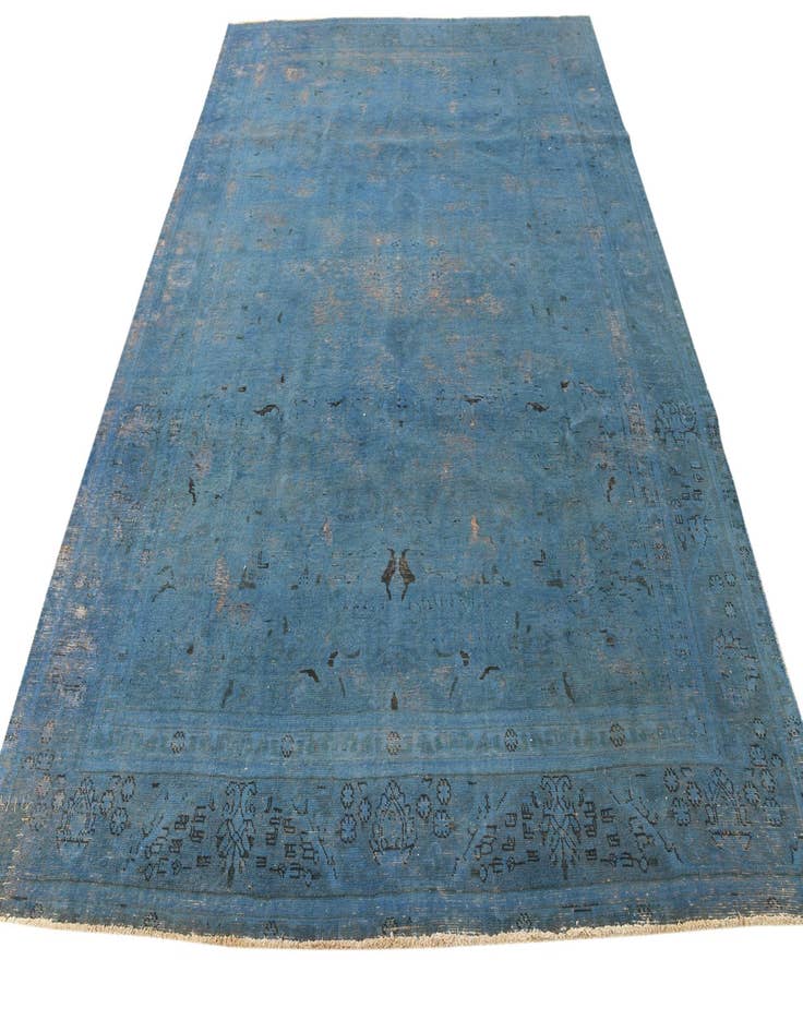 Detail image of 8' 3 x 11'  Hand Knotted Ultra Vintage Persian Wool Rug