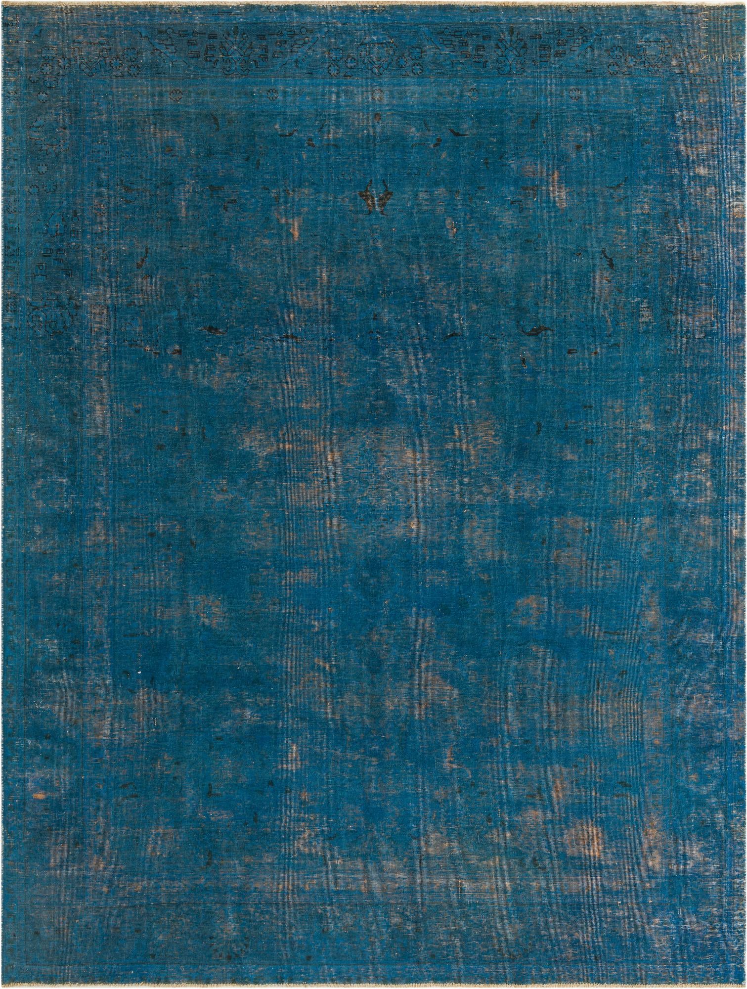 8' 3 x 11' Hand Knotted Ultra Vintage Persian Wool Rug