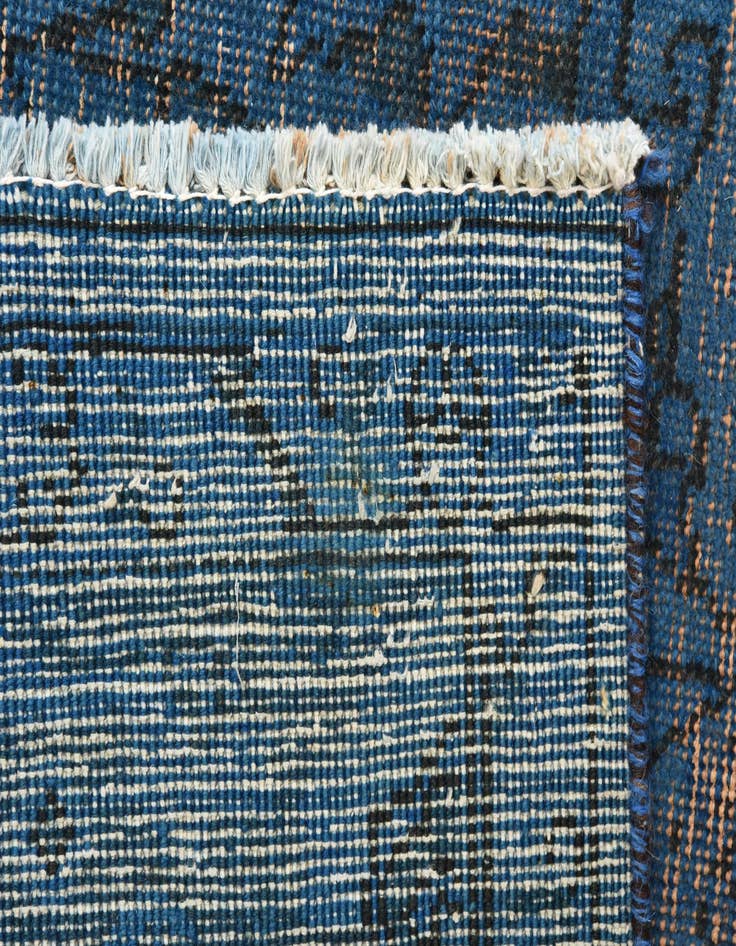 Detail image of 6' 10 x 10'  Hand Knotted Ultra Vintage Persian Wool Rug