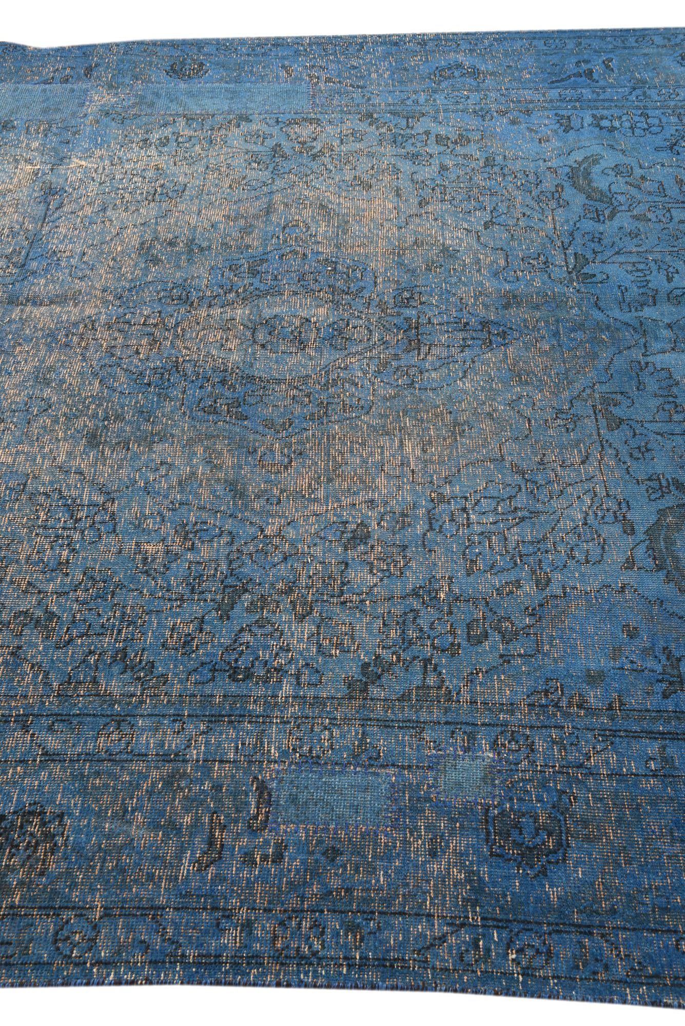 6' 10 x 10' Hand Knotted Ultra Vintage Persian Wool Rug