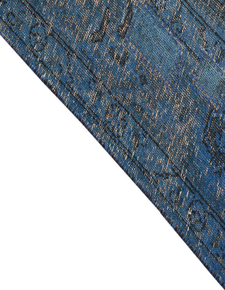 Detail image of 6' 10 x 10'  Hand Knotted Ultra Vintage Persian Wool Rug