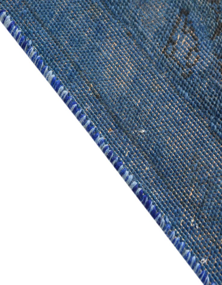 Detail image of 6' 8 x 9' 1  Hand Knotted Ultra Vintage Persian Wool Rug