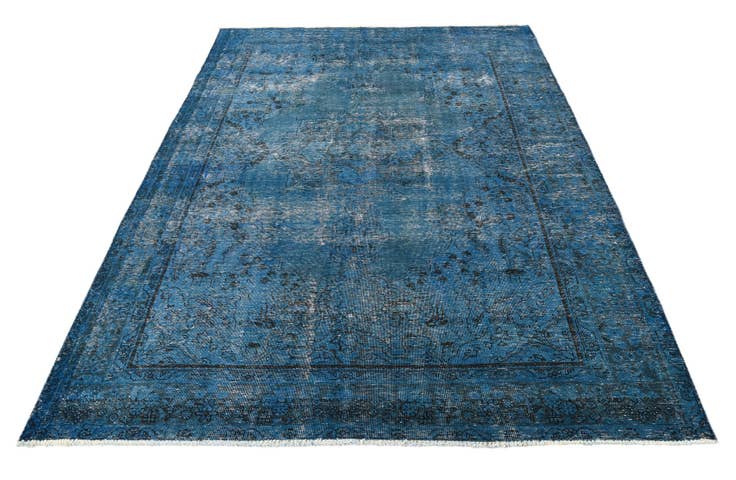 Detailansicht von 205cm x 285cm Handgeknüpft Ultra Vintage Persisch Wolle Teppich