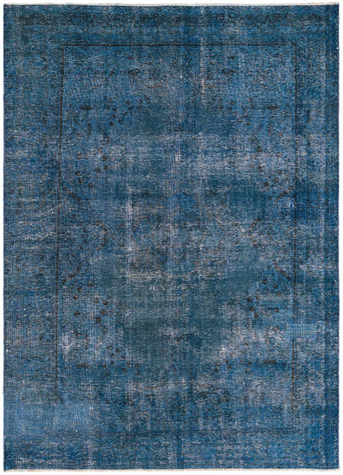 Detailansicht von 205cm x 285cm Handgeknüpft Ultra Vintage Persisch Wolle Teppich