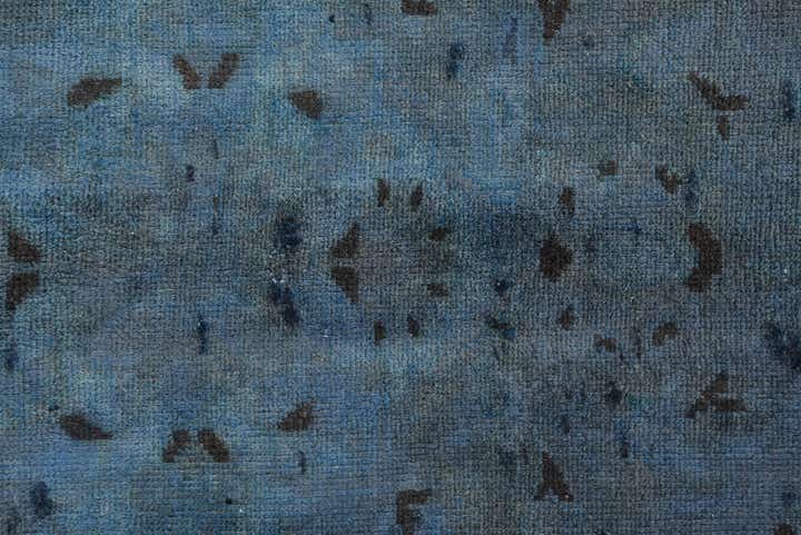 6' 1 x 10' Hand Knotted Ultra Vintage Persian Wool Rug