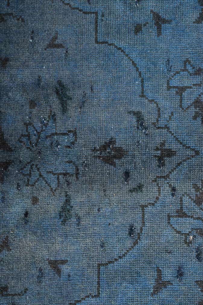 6' 1 x 10' Hand Knotted Ultra Vintage Persian Wool Rug